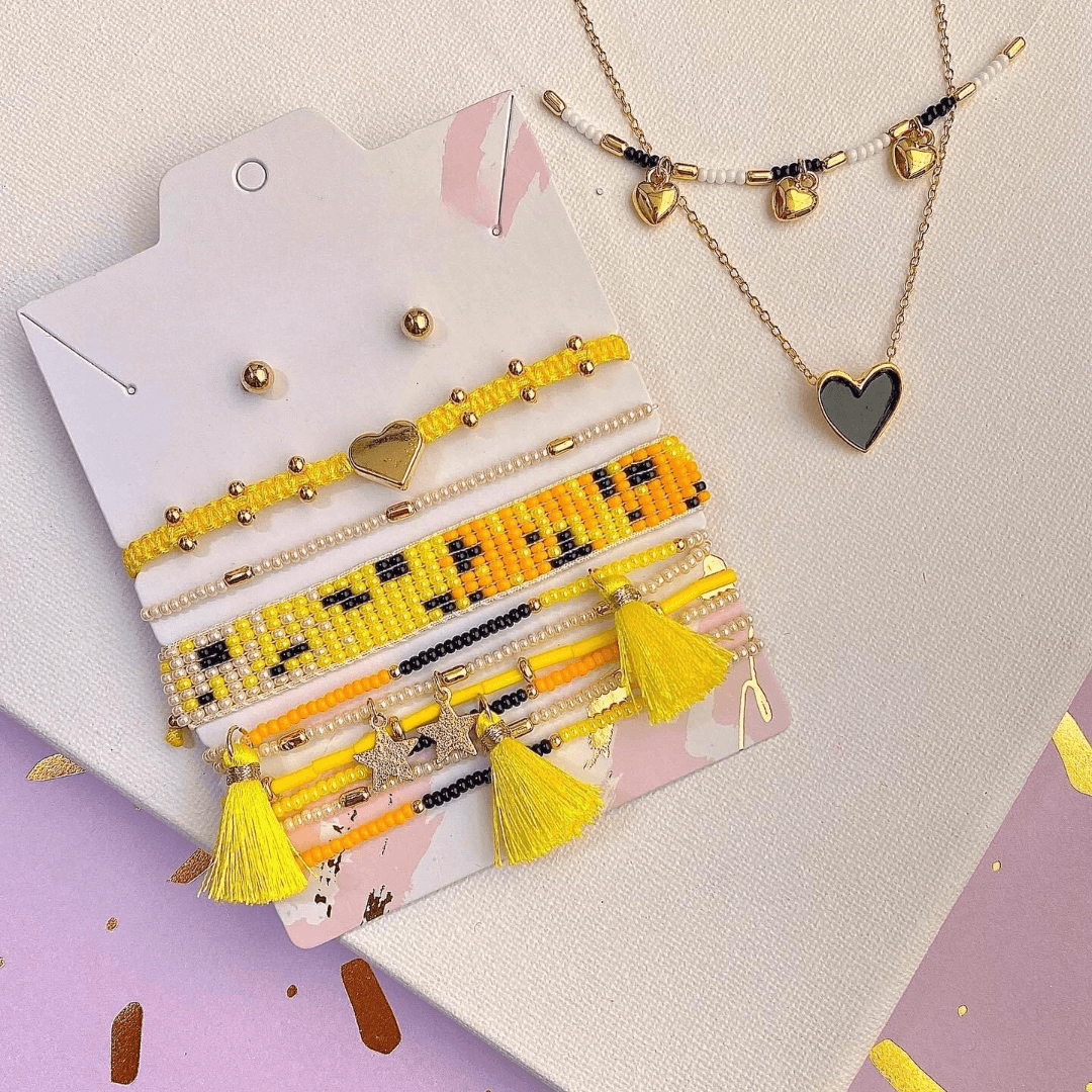 Daisy Bracelet Set