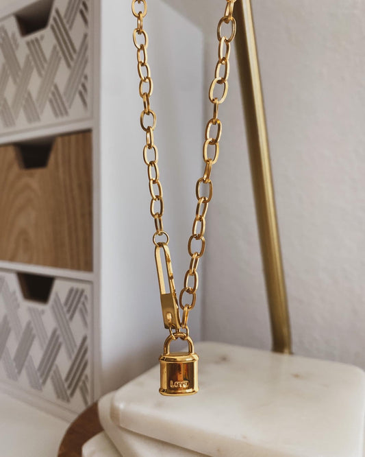 Padlock Necklace